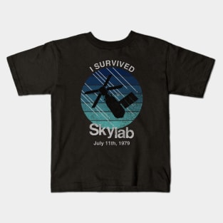 I Survived Skylab Kids T-Shirt